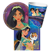 Aladdin Jasmine Arabian Nights 8 Guest Tableware Pack