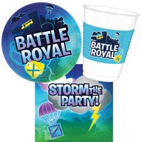 Battle Royal 8 Guest Large Tableware Party Pack