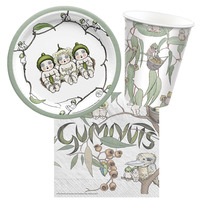 May Gibbs Gumnut Babies 8 Guest Tableware Party Pack