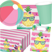 Pineapple n Friends 8 Guest Tableware Party Pack