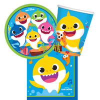 Baby Shark 8 Guest Large Tableware Party Pack