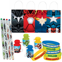 Avengers 8 Guest Bubbles Loot Bag Party Pack