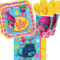 Disney Trolls 16 Guest Tableware Party Pack