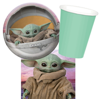 The Mandalorian The Child Star Wars 8 Guest Tableware Pack