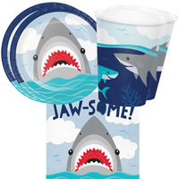 Shark Jawsome 16 Guest Tableware Party Pack