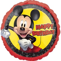 Mickey Mouse Forever Happy Birthday Foil Balloon
