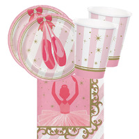 Ballerina Ballet 16 Guest Tableware Pack