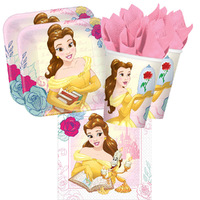 Beauty And The Beast Belle 16 Guest Large Tableware Pack
