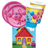 Blues Clues Magenta 16 Guest Tableware Pack