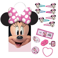 Minnie Mouse 8 Guest Kraft Loot Bag Party Pack