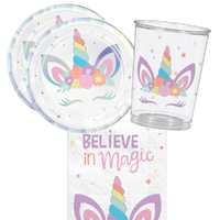 Unicorn 16 Guest Tableware Pack
