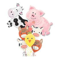 Farm Barnyard SuperShape Balloon Party Pack