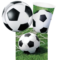 Soccer 8 Guest Tableware Party Pack