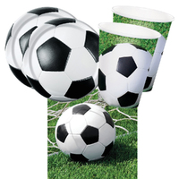 Soccer 16 Guest Tableware Party Pack