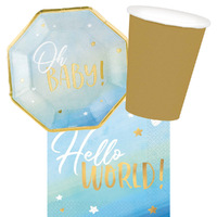 Baby Shower Oh Baby 8 Guest Tableware Party Pack