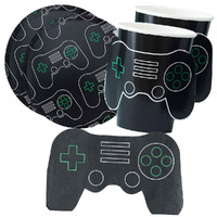 Game Controller Gaming 16 Guest Tableware Party Pack
