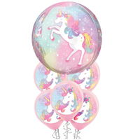 Enchanted Unicorn Orbz Balloon Party Pack