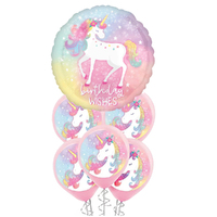 Enchanted Unicorn Birthday Wishes Balloon Party Pack