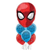 Spiderman Head Balloon Party Pack