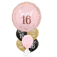 16th Birthday Sweet 16 Balloon Party Pack