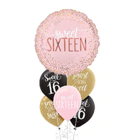 16th Birthday Sweet Sixteen Balloon Party Pack