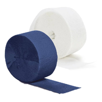 Football Navy Blue And White Carlton Blues Streamer Decorating Pack