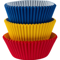 Rainbow Cupcake Cases Baking Cups 75 Pack