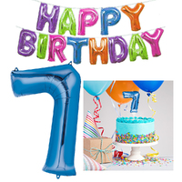 7th Birthday Balloon Party Pack
