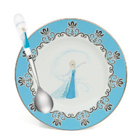Disney Frozen Collectable Elsa Spoon and Plate Bundle Pack