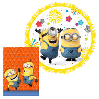 Despicable Me Minion Expandable Pinata & Loot Bag 8 Guest Party Pack 