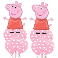 Peppa Pig SuperShape Bouquet Balloon Party Pack 