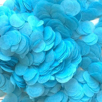 Baby Blue Tissue Paper Confetti Pieces 2cm Approx 10g Pack