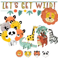 Get Wild Decorating Jungle Party Pack