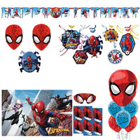 Spiderman Happy Birthday Decorating Party Pack