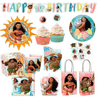 Moana 16 Guest Deluxe Party Pack