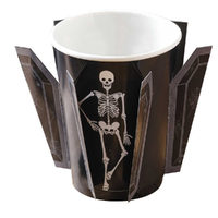 Halloween Pick Your Poison Coffin Paper Cups 8 Pack