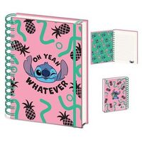 Stitch My Fave A5 Wiro Notebook