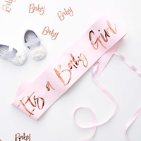 Baby Shower Twinkle Twinkle It's a Baby Girl Sash