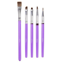 Cake Decorating Brush Set 5 Pieces 