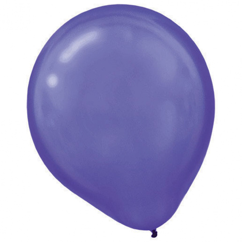 New Purple Pearl Latex Balloons 30cm Approx 15 Pack