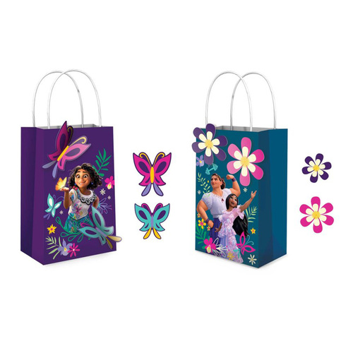 Encanto Create Your Own Paper Kraft Bags 8 Pack