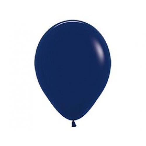 Navy Blue Fashion Latex Balloons 12cm Approx 50 Pack