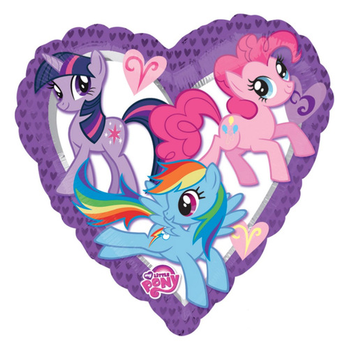 My Little Pony Heart Shape Foil Balloon