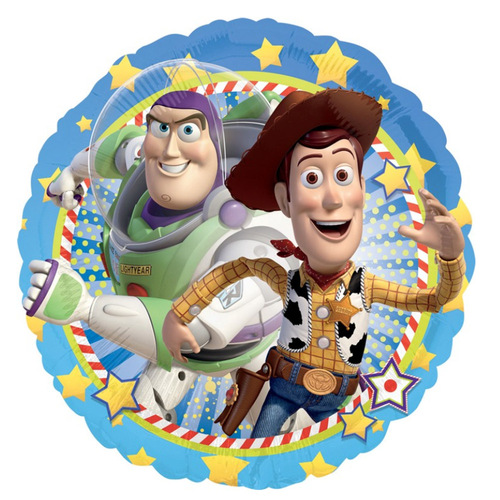 Woody & Buzz Round Foil Balloon