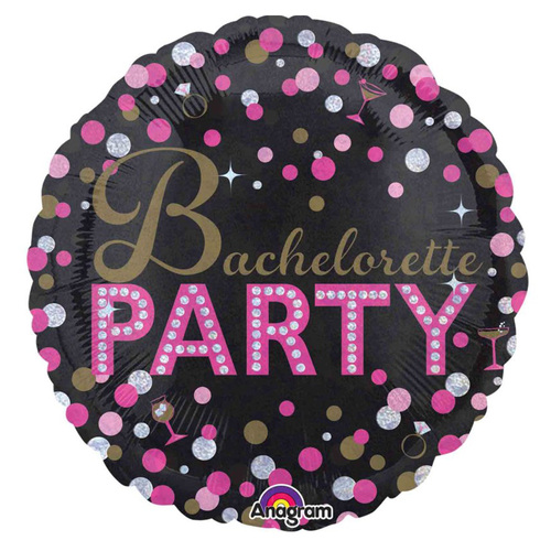 Bachelorette Party Holographic Foil Balloon