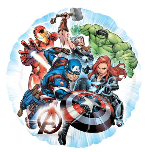 Avengers Round Foil Balloon