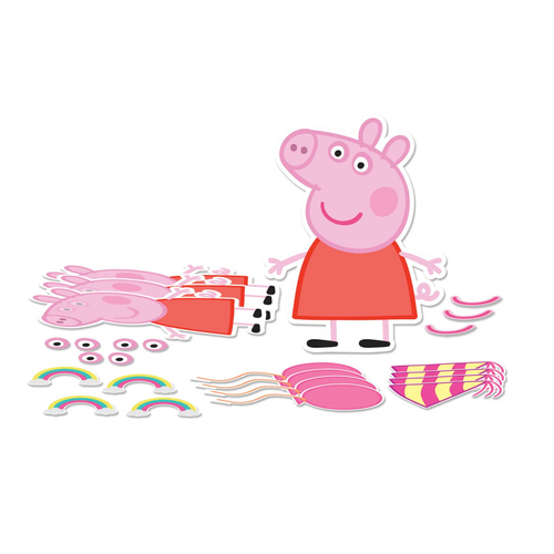 Peppa Pig Confetti Craft Kit for 4 Persons