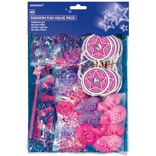 Princess Fashion Value Favour 48 Piece Pack 