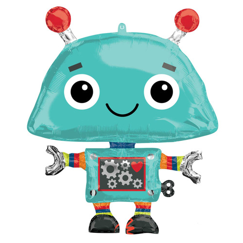 Robot SuperShape Foil Balloon