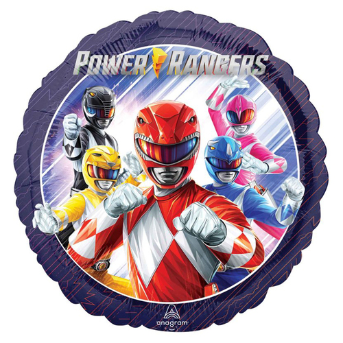 Power Rangers Round Foil Balloon